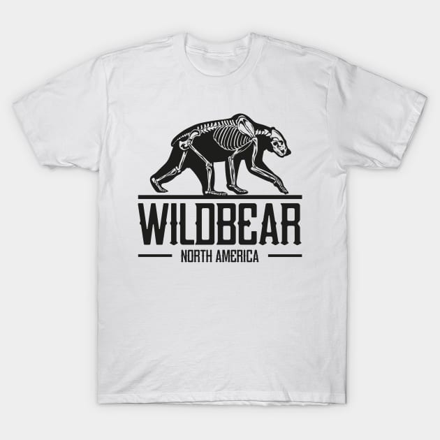 Wild bear - north america - T-Shirt by paoloravera80